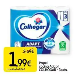 Dialprix Colhogar papel cocina Adapt oferta