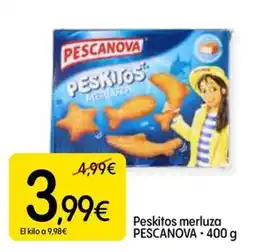 Dialprix Pescanova peskitos merluza oferta
