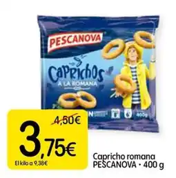 Dialprix Pescanova caprichos a la romana oferta
