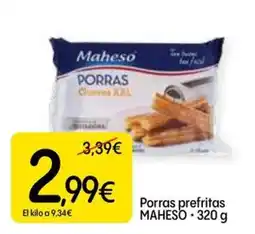 Dialprix Maheso porras churros xxl oferta