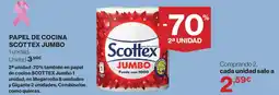 Hipercor Scottex papel de cocina Jumbo oferta