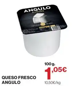 Hipercor queso fresco angulo oferta