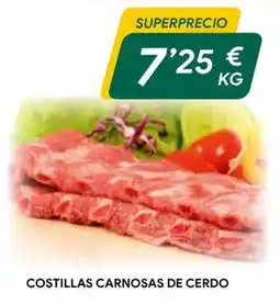 Masymas costillas carnosas de cerdo oferta