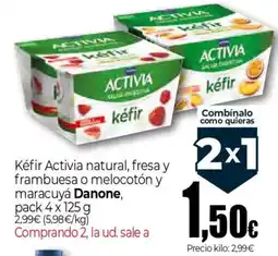 Unide Supermercados Activia kéfir oferta