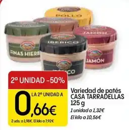 Dialprix Casa Tarradelles patés oferta