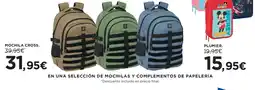 Hipercor Mochila Cross oferta
