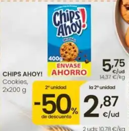 Eroski Chips Ahoy! Cookies oferta