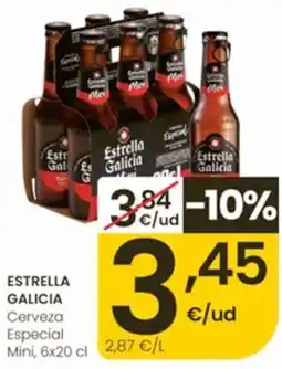 Eroski Estrella Galicia Cerveza Especial Mini oferta