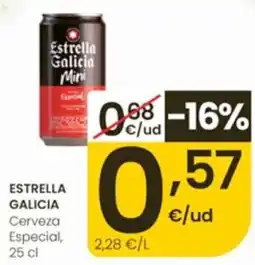 Eroski Estrella Galicia Mini oferta