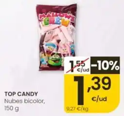 Eroski Top Candy Nubes bicolor oferta