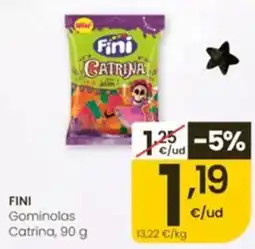 Eroski Fini Gominolas Catrina oferta
