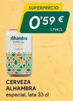Masymas Alhambra cerveza especial oferta