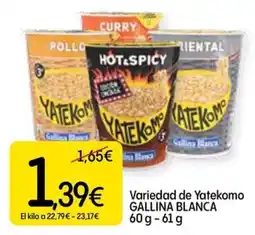 Dialprix Yatekomo gallina blanca oferta