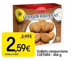 Dialprix Cuétara campurrianas oferta