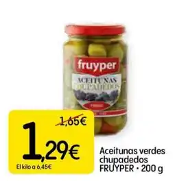 Dialprix fruypер aceitunas verdes chupadodos oferta