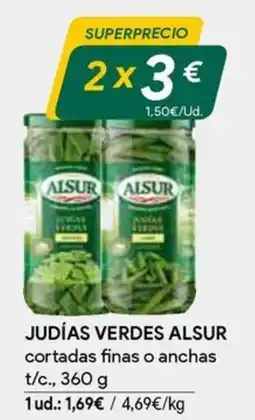 Masymas Aisur judias verdes oferta
