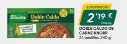 Masymas Knorr Doble Caldo de Carne oferta
