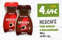 Dialprix Nescafé Café natural o descafeinado oferta