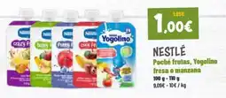 Dialprix Nestlé Poché frutas, Yogolino fresa o manzana oferta