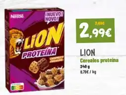 Dialprix Lion cereales proteina oferta