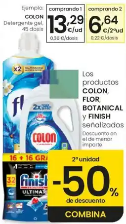 Eroski colon detergente gel oferta