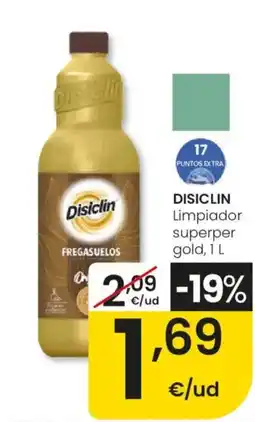 Eroski Disiclin limpiador superper gold oferta