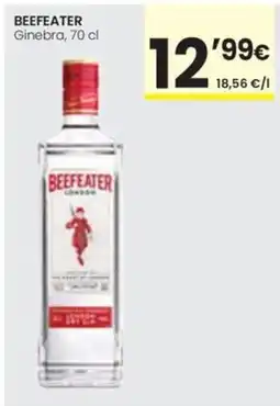 Caprabo Beefeater ginebra oferta