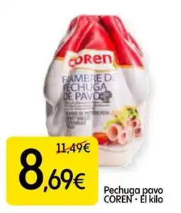 Dialprix Coren pechuga de pavo oferta