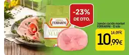 Dialprix Ferrarini jamón cocido market oferta