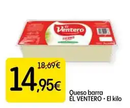 Dialprix El Ventero queso barra oferta