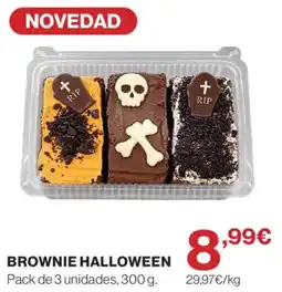 Hipercor Brownie halloween oferta