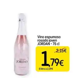 Dialprix Jordan vino espumoso rosado joven oferta