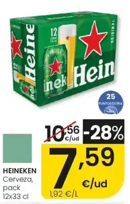 Eroski Heineken Cerveza oferta