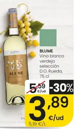 Eroski Blume vino blanco verdejo selección oferta