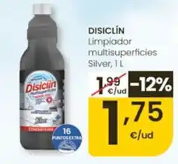 Eroski Disiclin limpiador multisuperficies silver oferta
