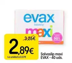 Dialprix evax salvaslip maxi oferta