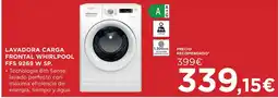 Hipercor Whirlpool lavadora carga frontal FFS 9269 W SP oferta