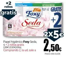 Unide Supermercados Foxy Seda oferta
