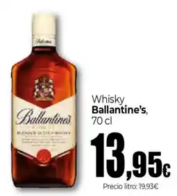 Unide Supermercados Ballantine's whisky oferta