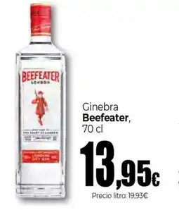 Unide Supermercados Beefeater ginebra oferta