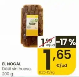 Eroski El nogal dátil sin hueso oferta