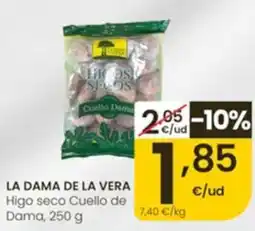 Eroski La dama de la vera higo seco cuello de dama oferta
