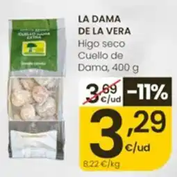 Eroski La dama de la vera higo seco cuello de dama oferta