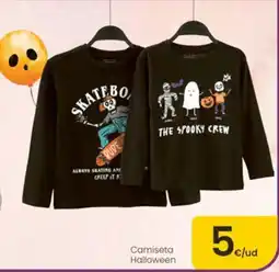 Eroski Camiseta Halloween oferta