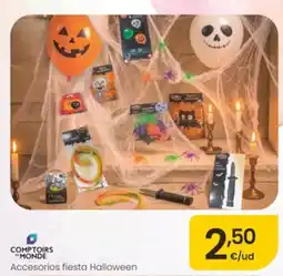 Eroski Comptoirs du Monde Accesorios fiesta Halloween oferta