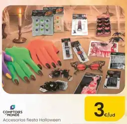 Eroski Comptoirs Monde Accesorios fiesta Halloween oferta