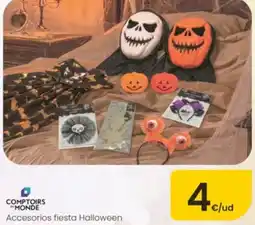 Eroski Comptoirs du Monde Accesorios fiesta Halloween oferta