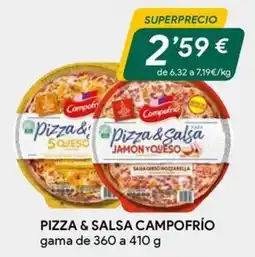 Masymas Campo Frío pizza & salsa oferta