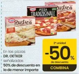 Eroski Dr. Oetker pizza tradicional rustica oferta