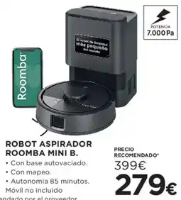 Hipercor Roomba robot aspirador roomba mini b. oferta